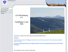 Tablet Screenshot of lsv-michelsberg.de